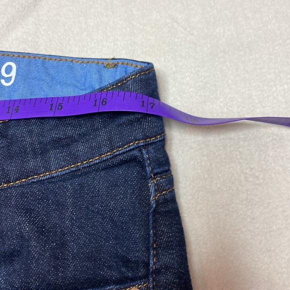 Gap dark wash Real Straight blue jeans size 33/16 - Picture 3 of 9